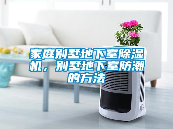 家庭別墅地下室除濕機，別墅地下室防潮的方法