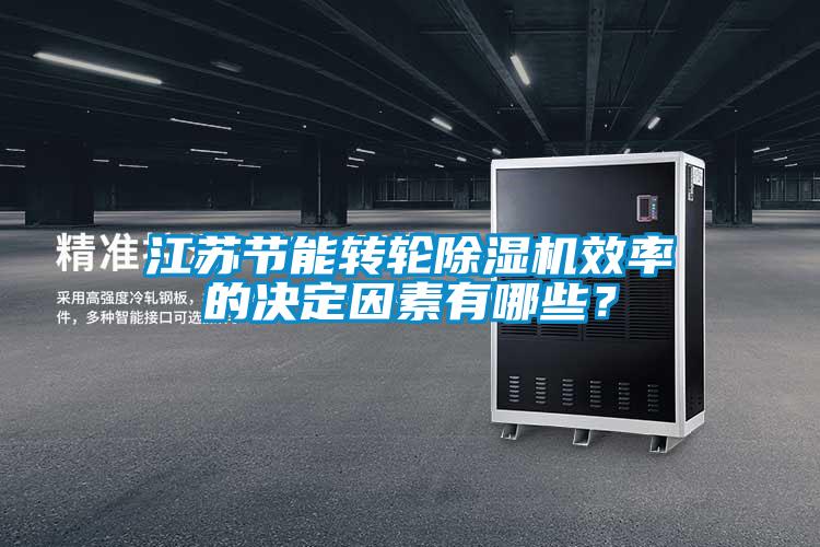 江蘇節能轉輪除濕機效率的決定因素有哪些？