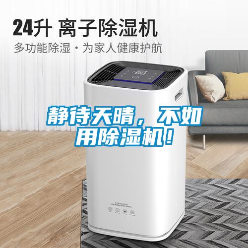 靜待天晴，不如用除濕機！