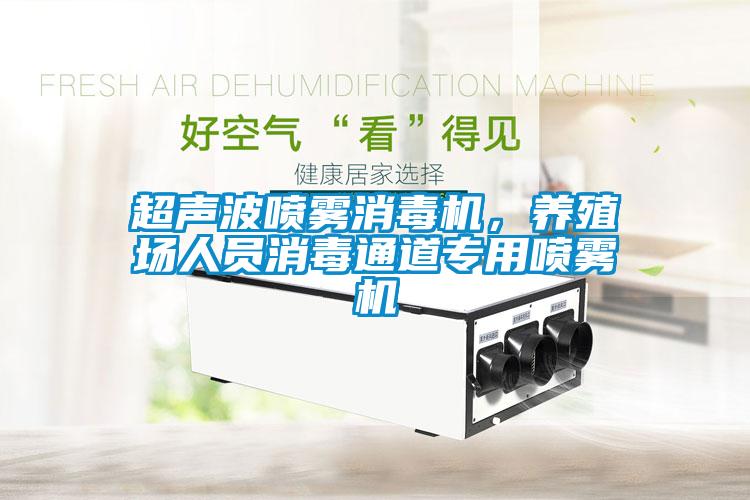 超聲波噴霧消毒機，養殖場人員消毒通道專用噴霧機