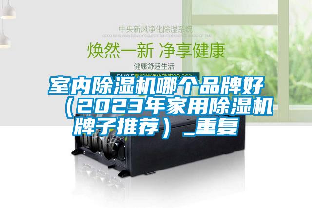 室內(nèi)除濕機哪個品牌好（2023年家用除濕機牌子推薦）_重復(fù)