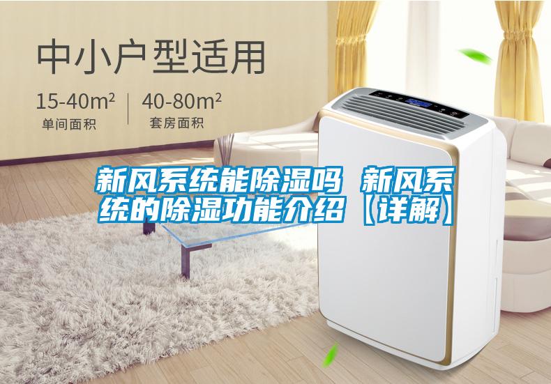 新風系統(tǒng)能除濕嗎 新風系統(tǒng)的除濕功能介紹【詳解】