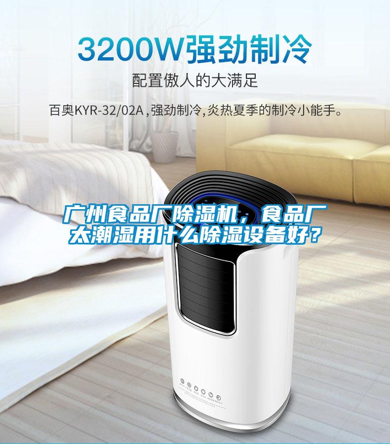 廣州食品廠除濕機，食品廠太潮濕用什么除濕設備好？