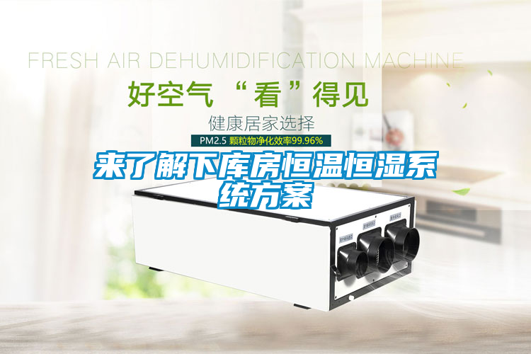 來了解下庫(kù)房恒溫恒濕系統(tǒng)方案