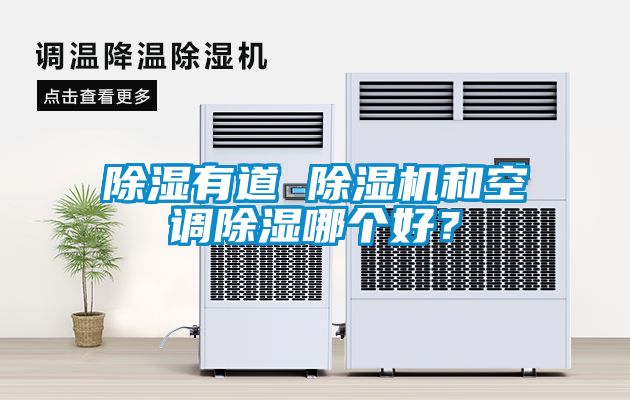 除濕有道 除濕機和空調(diào)除濕哪個好？