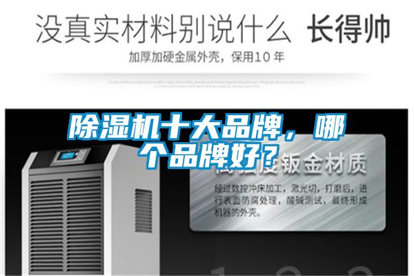 除濕機十大品牌，哪個品牌好？