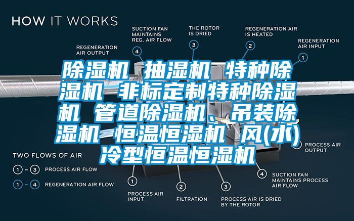 除濕機(jī) 抽濕機(jī) 特種除濕機(jī) 非標(biāo)定制特種除濕機(jī) 管道除濕機(jī)、吊裝除濕機(jī) 恒溫恒濕機(jī) 風(fēng)(水)冷型恒溫恒濕機(jī)